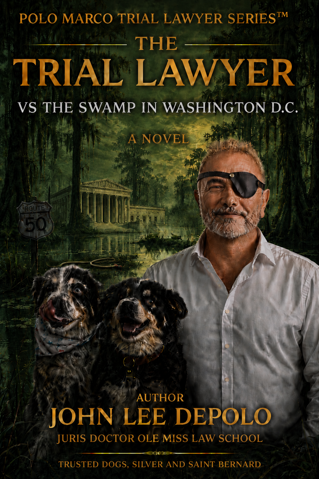 The Trial Lawyer vs The Swamp in Washington D.C. cover